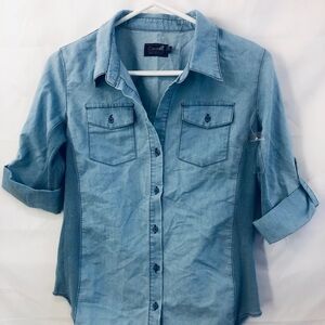 Cavalini casual denim shirt size M